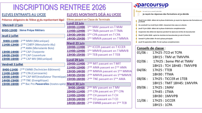 DISPOSITIONS INSCRIPTIONS RENTREE 2026.png